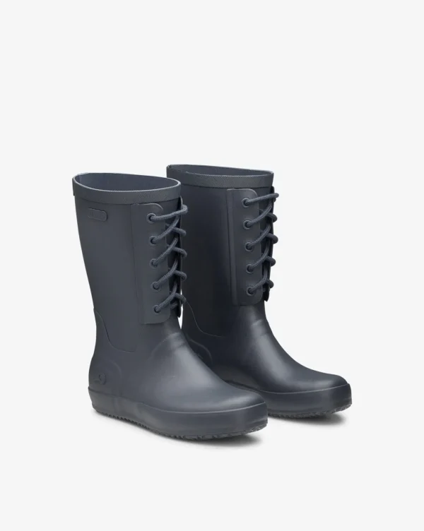 Retro Logg stivlar Navy