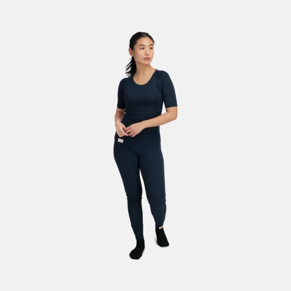 FROST RIB W MERINO LONGS, ullintar leggings