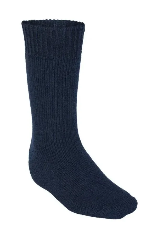 Eskimo Raggsok hálvhosur 78% ull, marine