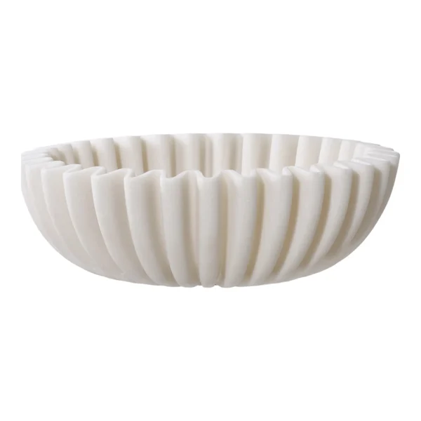 Skál Ø20x6,5cm beige