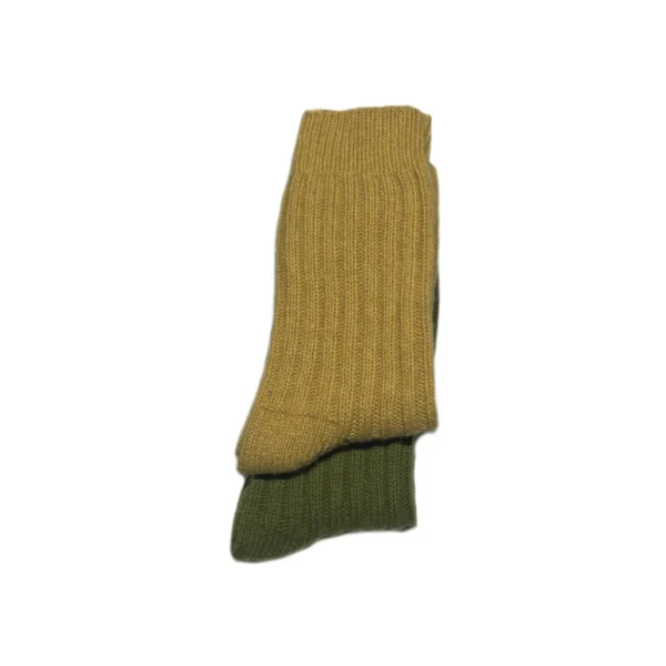 Hálvhosur 70% merino ull, 2 pør - ymiskir litir