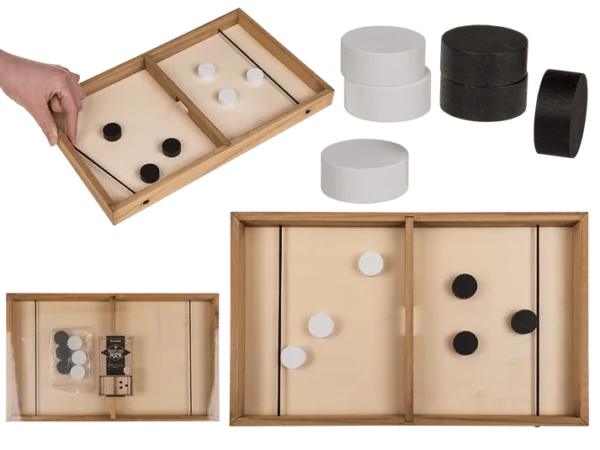 Puck game, ca. 35 x 21 cm