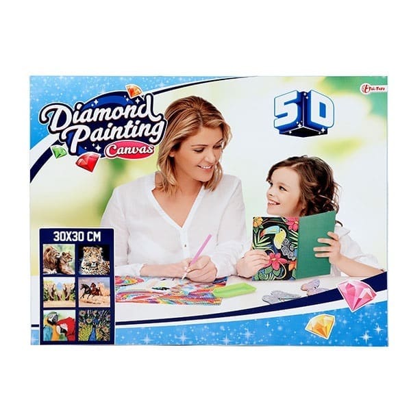 DIAMOND PAINTING RAMME 30X30CM